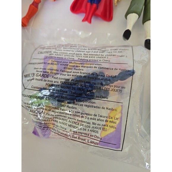 VINTAGE 1990s LOT MIXED ASSORTED Action Figures DC MARVEL TRANSFORMERS AND MORE! - Picture 13 of 16